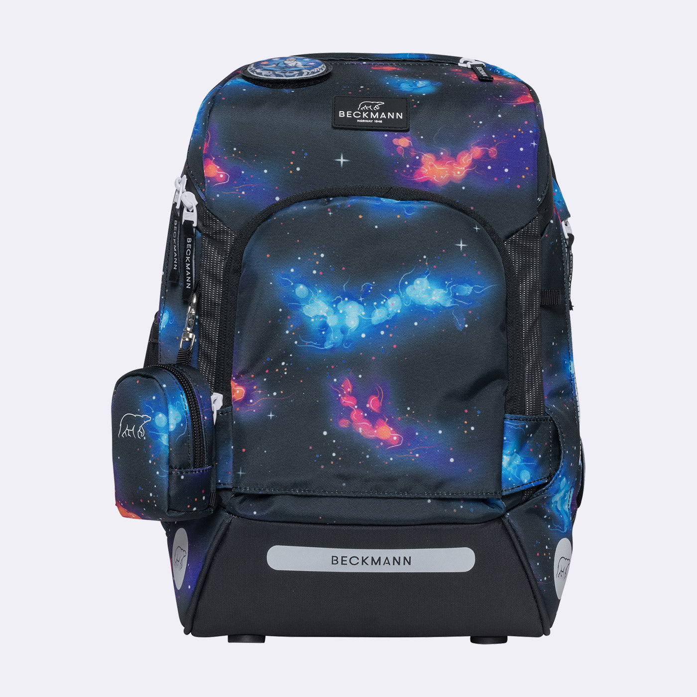 Beckmann Schulrucksack Active Air FLX – 6-teilig – Ninja Elements