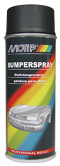 MoTip Spraylack Grau (Mittelgrau) – für Aussen, Stossfänger & Kunststoff – 400 ml – 1 Stk.