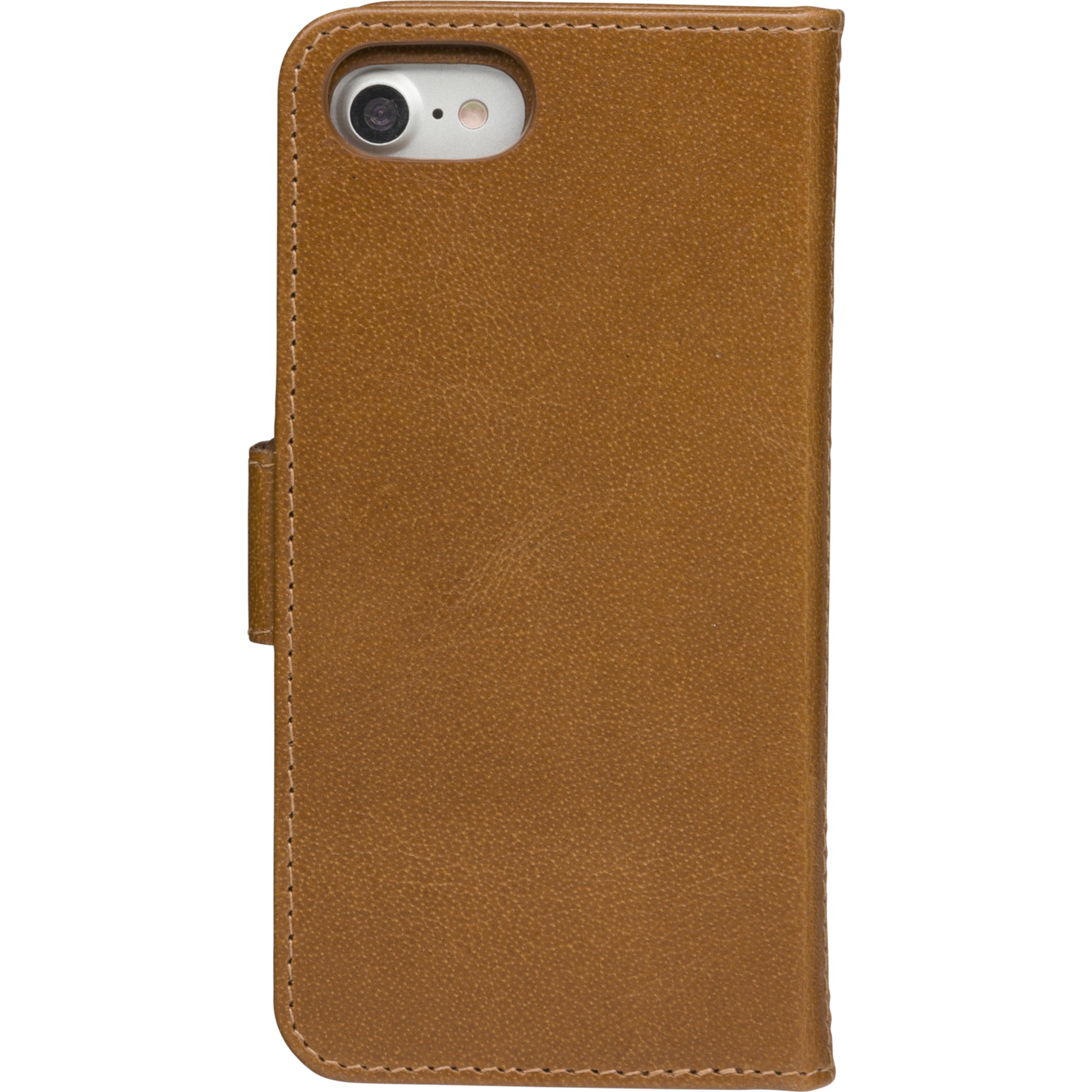 dbramante1928 Lynge Wallethülle – für Apple iPhone 6/7/8, 3 Kartenfächer, Leder, Tan