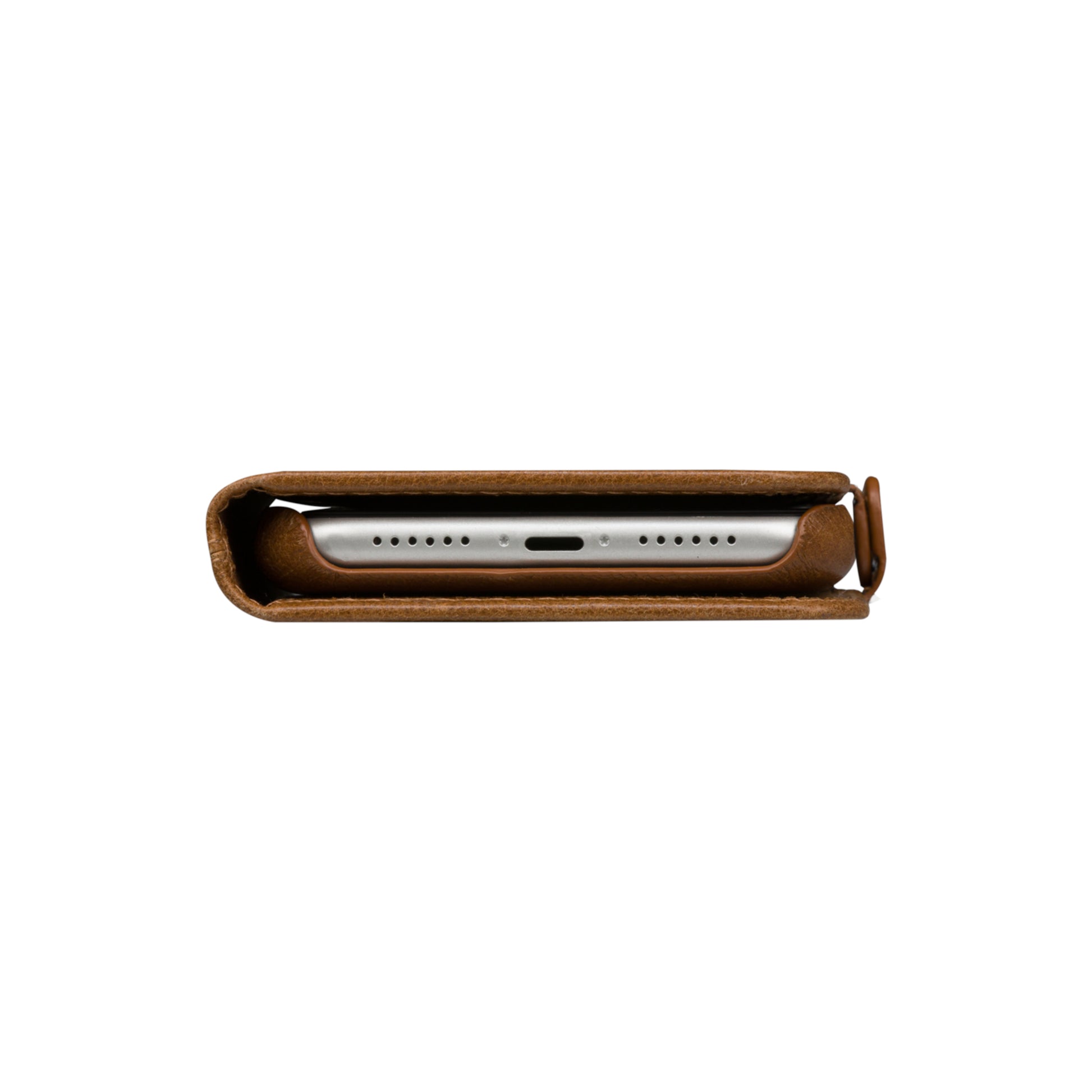 dbramante1928 Lynge Wallethülle – für Apple iPhone 6/7/8, 3 Kartenfächer, Leder, Tan