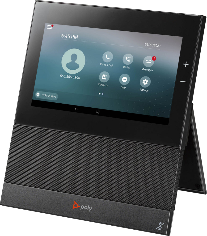 Poly CCX 600 – Business Media Phone für Microsoft Teams und Skype for Business, ohne Handapparat