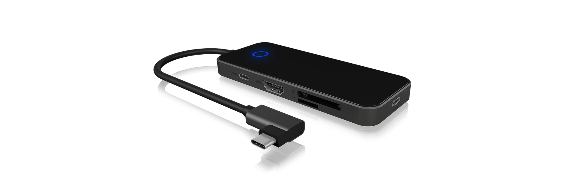 ICY BOX IB-DK4025-CPD Dockingstation – USB-C, HDMI, 2× USB-A, 2× USB-C, 100 W PD, für Windows/Mac/Android