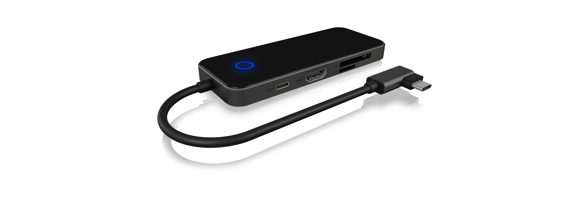 ICY BOX IB-DK4025-CPD Dockingstation – USB-C, HDMI, 2× USB-A, 2× USB-C, 100 W PD, für Windows/Mac/Android