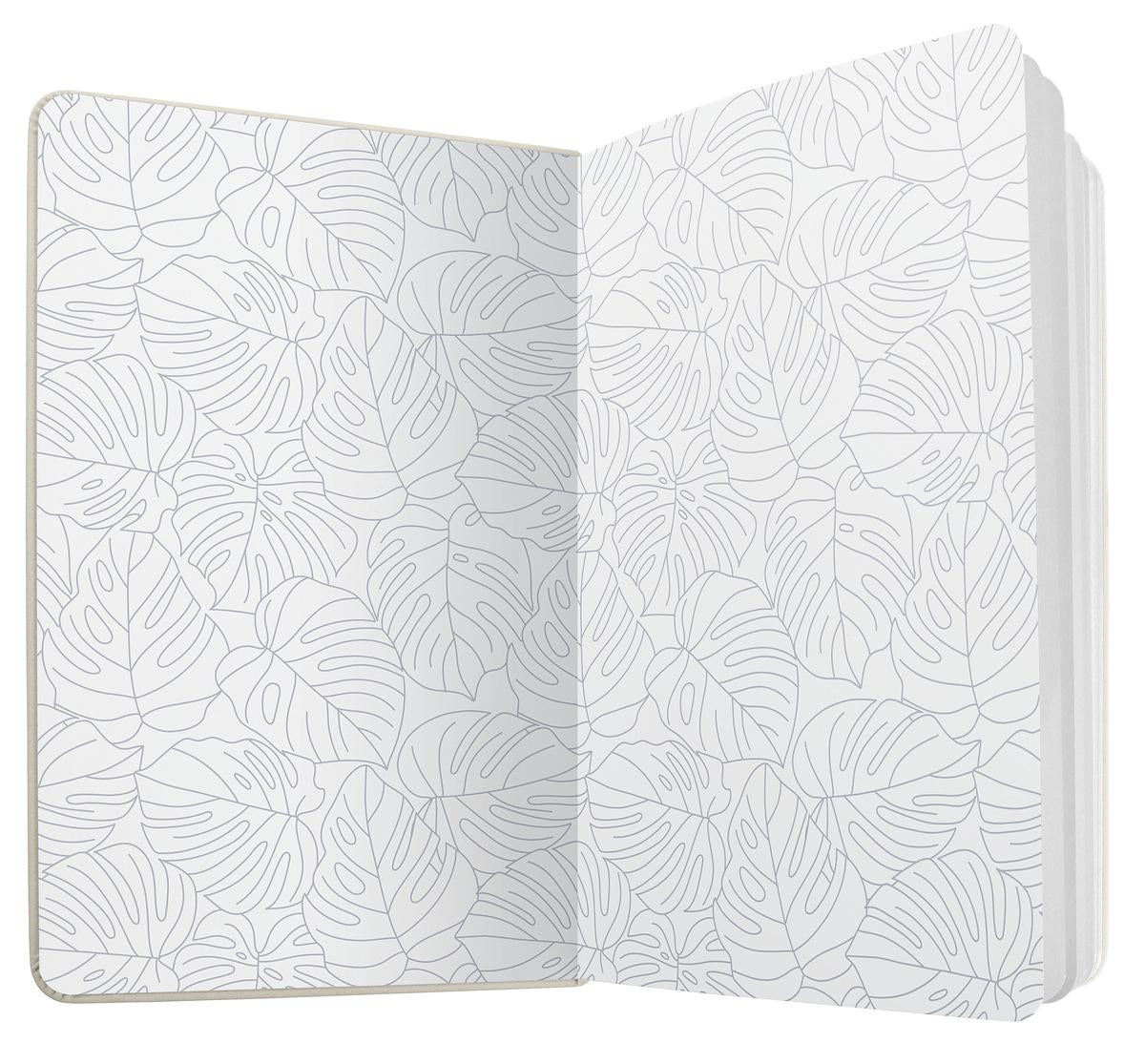 Sigel Notizbuch, liniert, Fadenheftung, Hardcover, 174 Seiten, perforiert, 80 g/m² – mehrfarbig