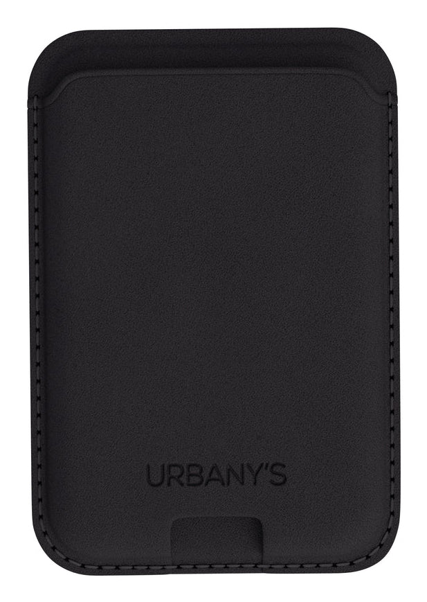 Urbany's Urbanys – Kartenhalter – MagSafe, Veganes Leder – Schwarz