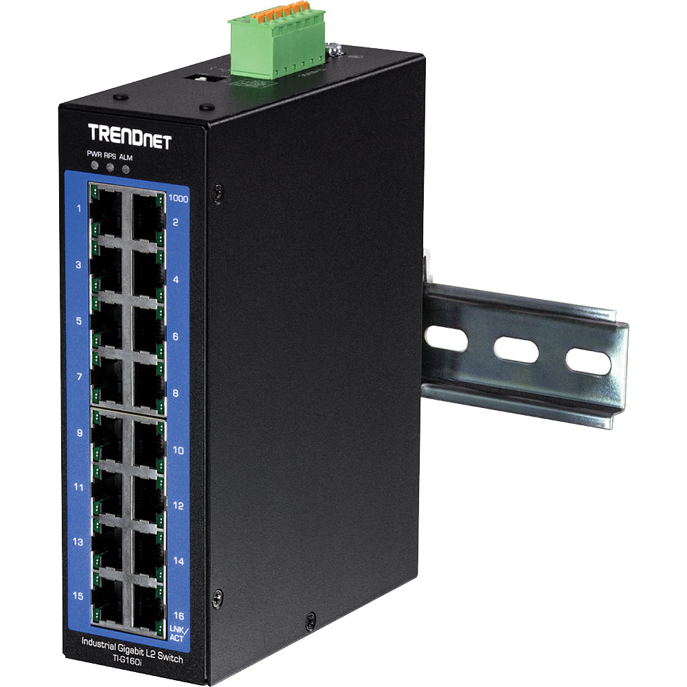 TRENDnet TI-G160i – Managed Switch – 16×GbE, L2