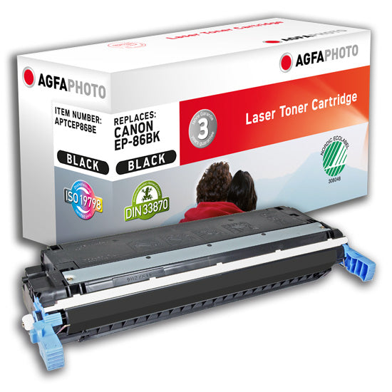 AgfaPhoto EP-86BK Schwarz Toner – Kompatibel – 13'000 Seiten – für Canon