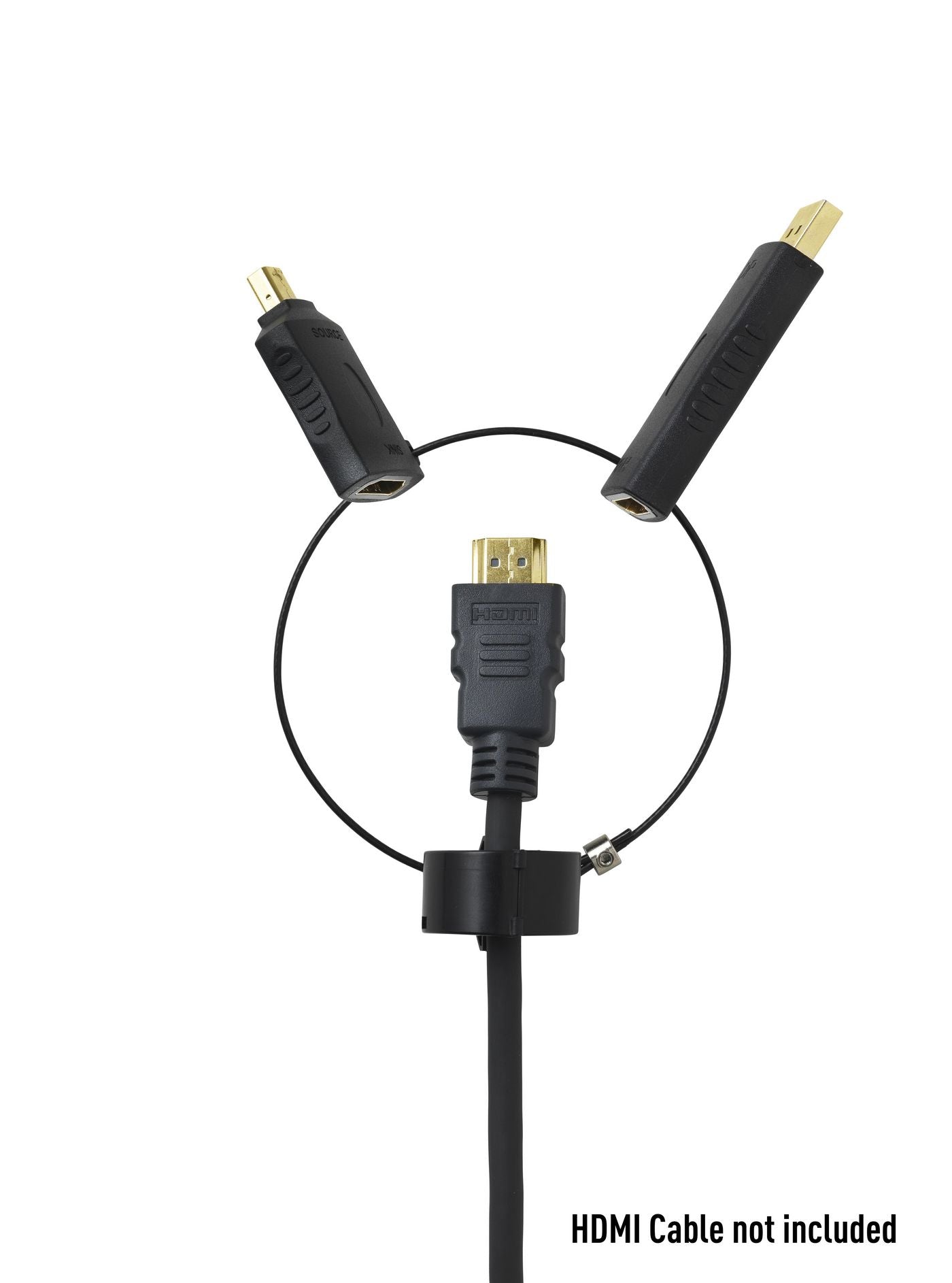 Vivolink Adapter DisplayPort zu Mini DisplayPort – Plug & Play, für Windows/Mac, Schwarz