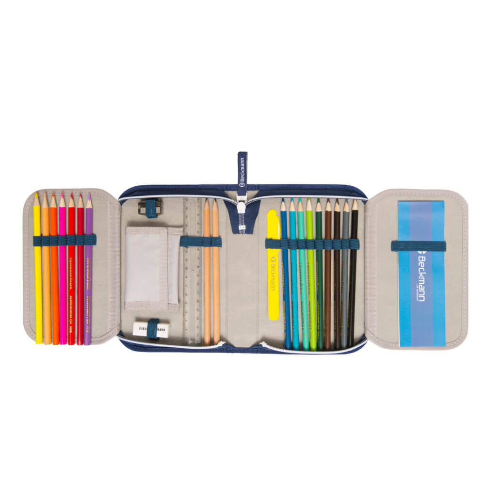 Beckmann Klassisches Etui, gefüllt, 21-teilig – Unicorn – Kunststoff – 20,5 × 13,3 × 3,8 cm