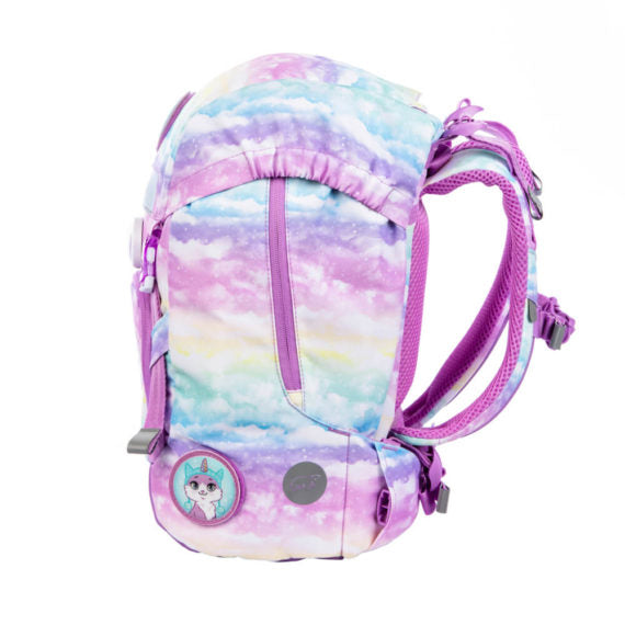 Beckmann Schulrucksack Classic – Unicorn – 24,0×37,0×25,0 cm – Recycelte Materialien