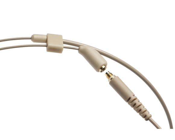 Samson Double-Earset Mic DE10x – Mikrofon, Kugel, Kondensator, Gaming, Silber