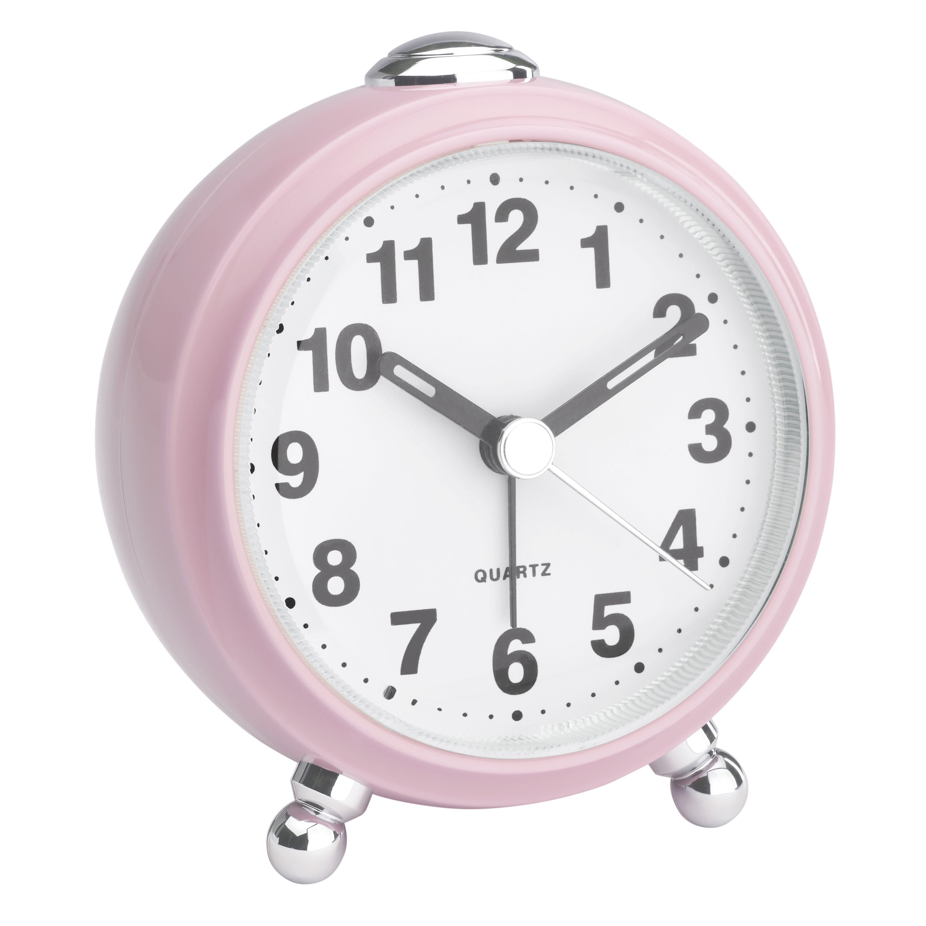 TFA-Dostmann TFA Dostmann Quarz-Wecker – Analog, 8,3 × 9,2 × 5,3 cm, rosa, Kunststoff