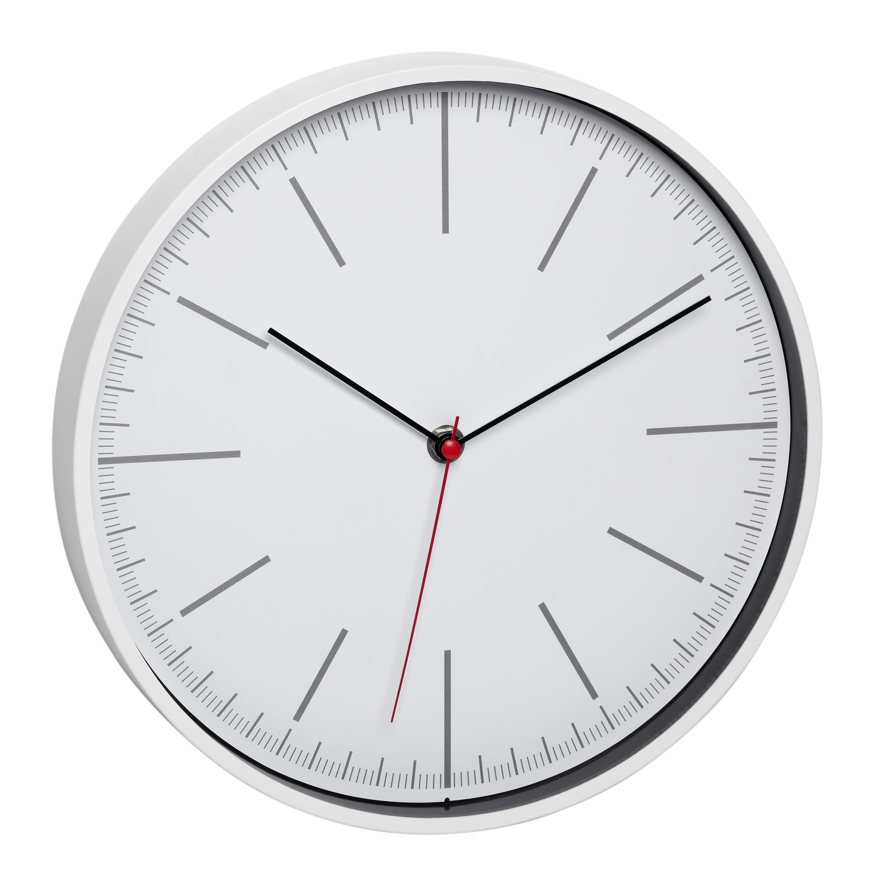 TFA-Dostmann TFA Dostmann Wanduhr – Analog, Ø 28 cm, weiss, Kunststoff