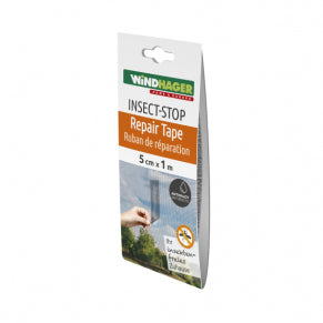 Windhager Fliegengitter-Reparaturband – 5 × 100 cm – Anthrazit – Fiberglas