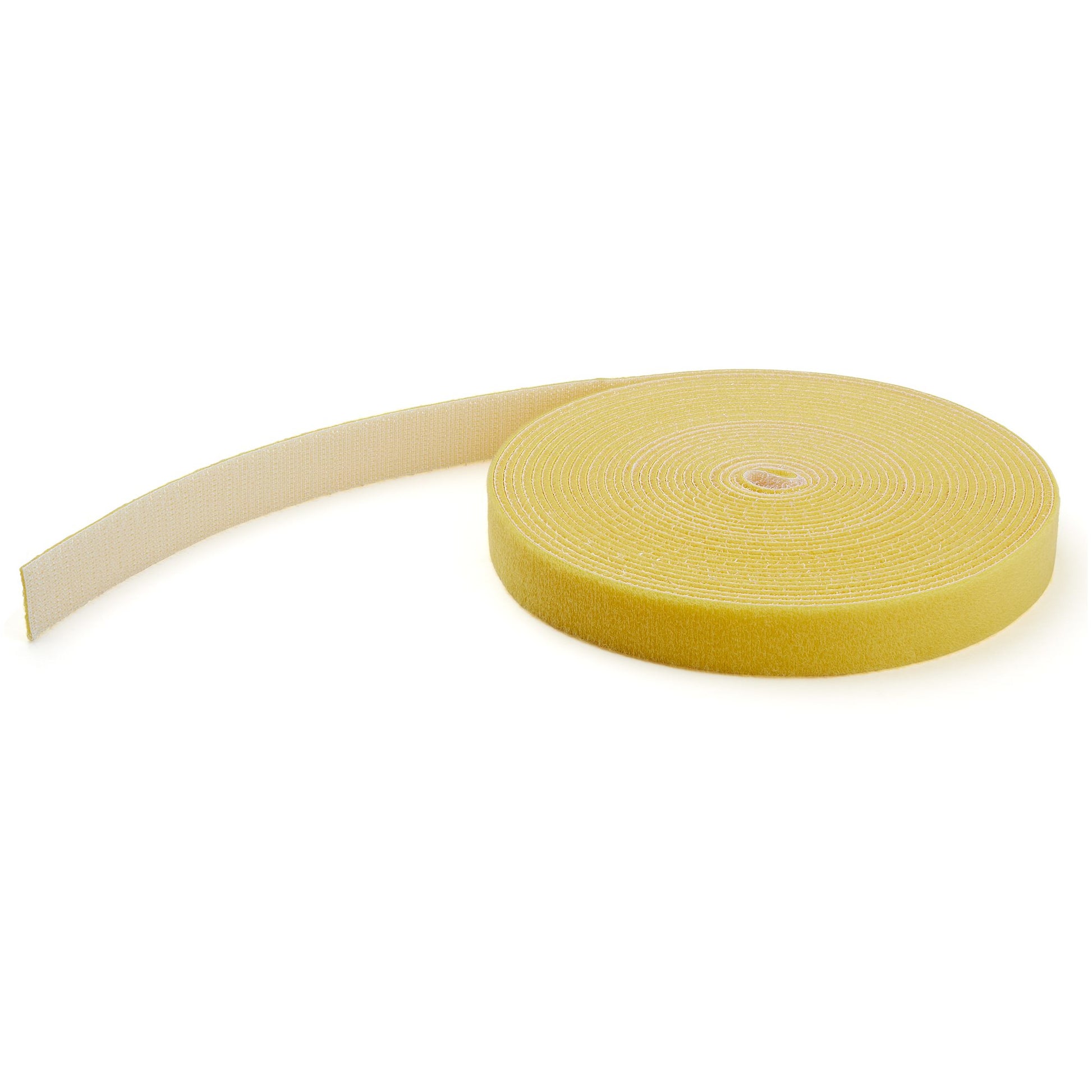 StarTech.com Klettband – 30,48 m, Gelb, wiederverwendbar