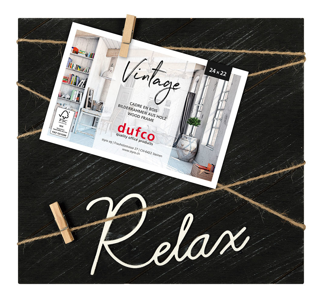 Dufco Multi-Bilderrahmen Relax, schwarz