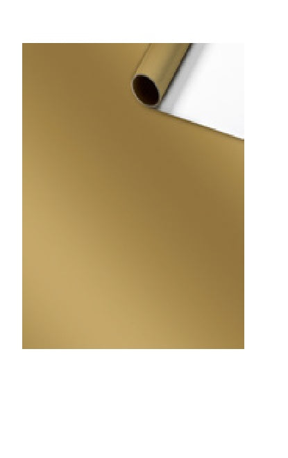 Stewo Geschenkpapier Everyday One Colour – gestrichenes Papier, 70 g/m² – 700 × 2000 mm – Gold