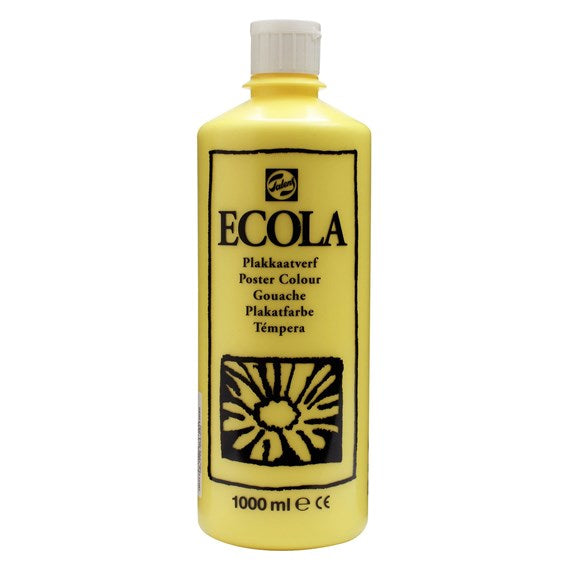 Talens ECOLA Gouache – Gelb, matt – 1 l