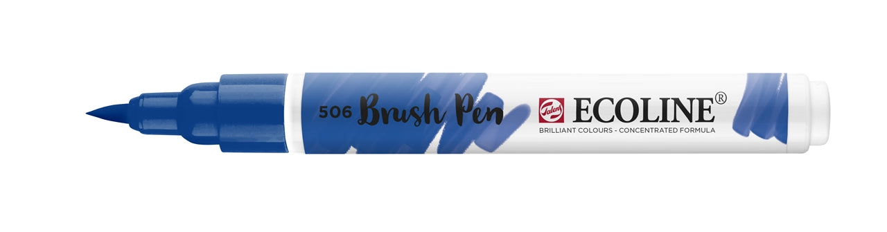 Talens Brush Pen – Pinselspitze – Dunkel Ultramarin – Wasservermalbar