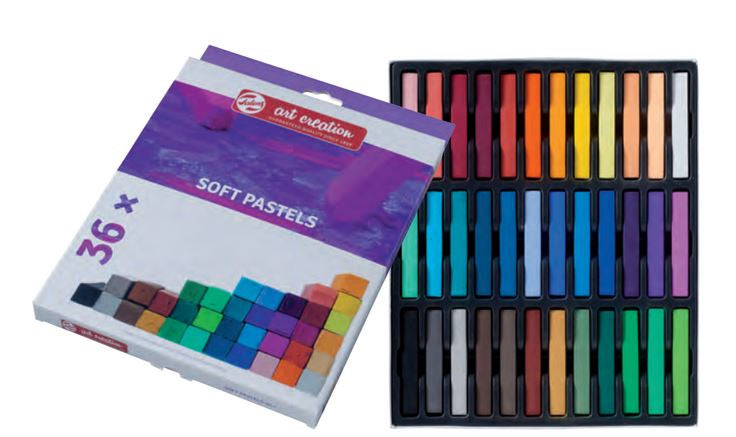 Talens Soft Pastelle – 36 Stk., Kartonetui
