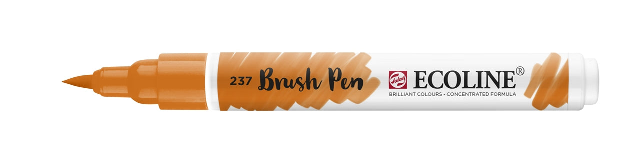 Talens Brush Pen – Pinselspitze – Dunkelorange – Wasservermalbar