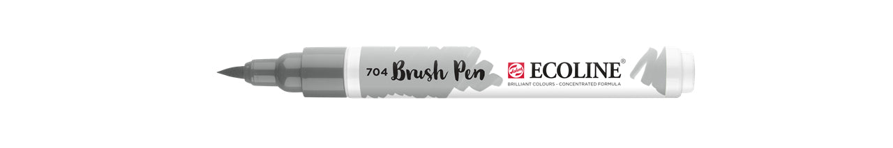Talens Brush Pen – Pinselspitze – Grau – Wasservermalbar
