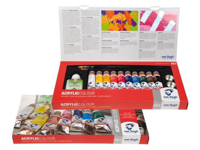 Van Gogh Acrylfarbe – Grün & Blau, 40 ml