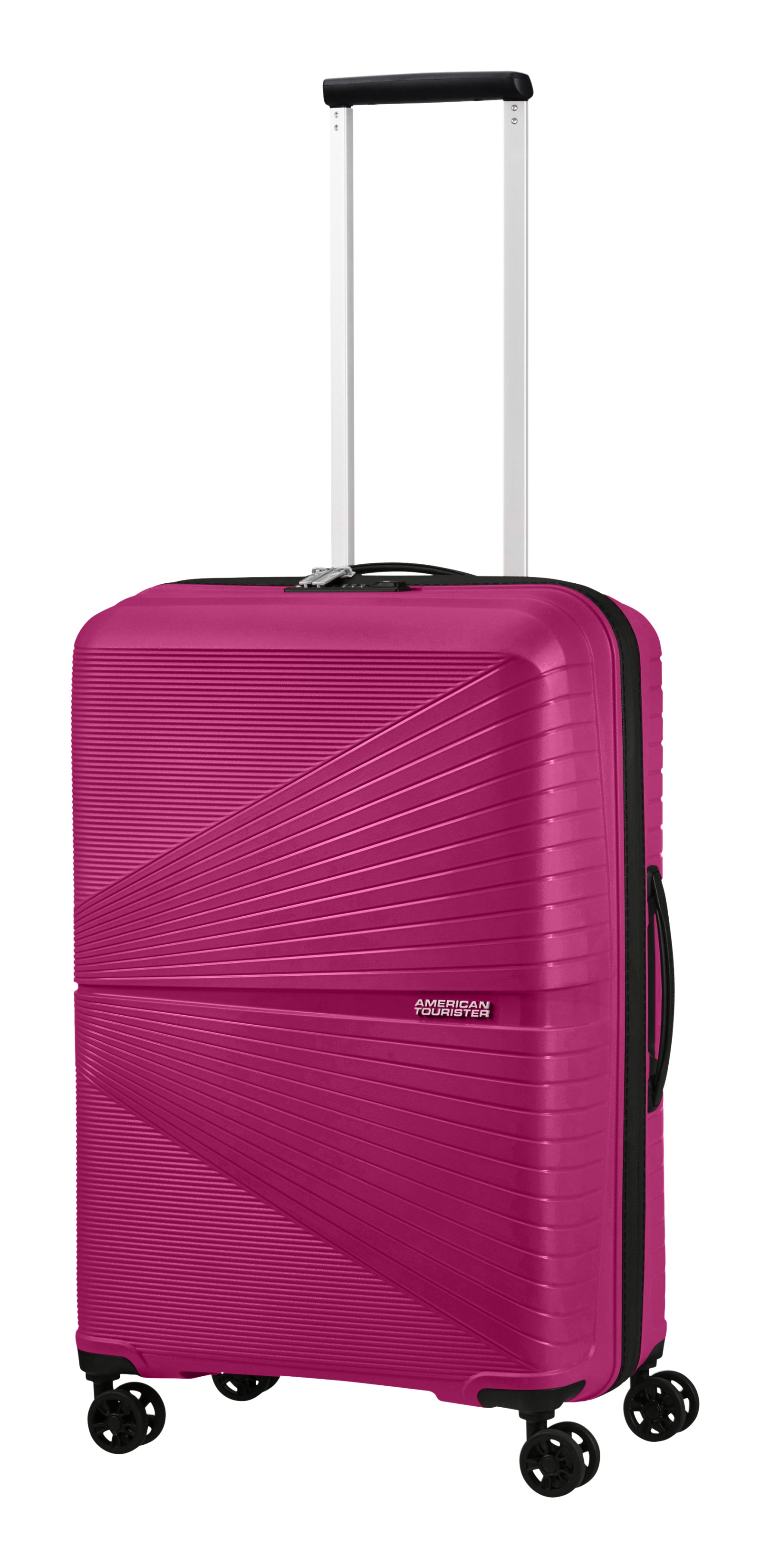 American Tourister Trolley Airconic – 67 l, Hartschale, 4 Doppelrollen, mit TSA, Deep Orchid, 44,5 × 67 × 26 cm
