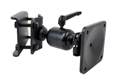 Gamber-Johnson 7160-1367-03 – Monitorarm Tischhalterung – VESA 75×75 mm – bis 3,62 kg/Monitor – Schwarz