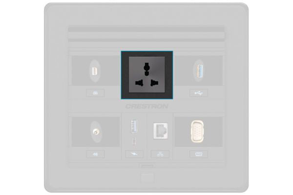 Crestron FT2A-PWR-UN-1-BASIC – AC-Netzsteckdose (Universal)