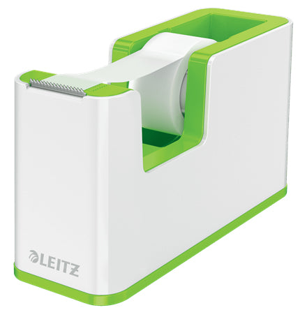 Leitz Tischabroller WOW Duo Colour – für Klebeband bis 19 mm × 33 m, Kern 1", inkl. Rolle