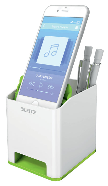 Leitz Stiftschlaufe – Polystyrol, Grün, Weiss