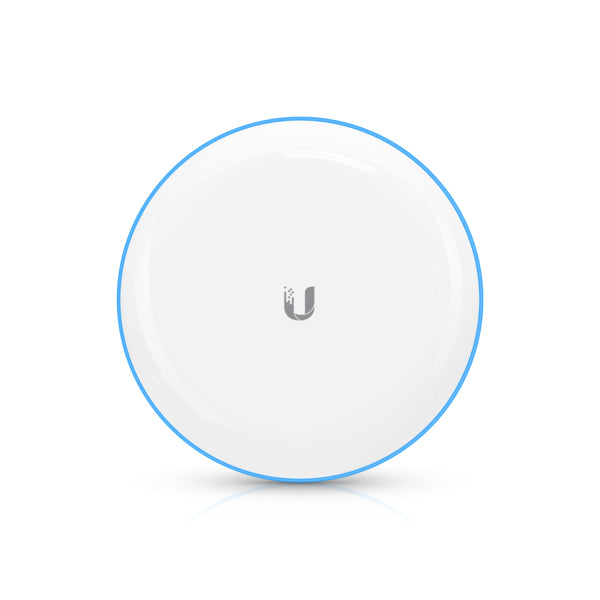 Ubiquiti 57–66 GHz Funkbrücke, 5,15–5,875 GHz Backup, 1GbE, PoE, 17,2 dBi, Weiss (2er-Pack)