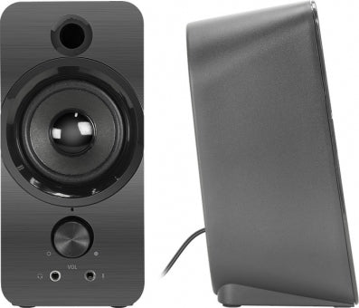 SPEEDLINK DAROC SL810005B – PC-Lautsprecher – 2.0, 6 W, 3,5 mm, Schwarz