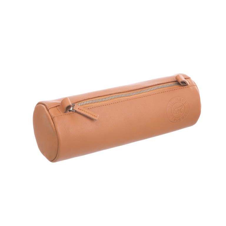 Beckmann Leder Etui Schlamperetui, leer – natur