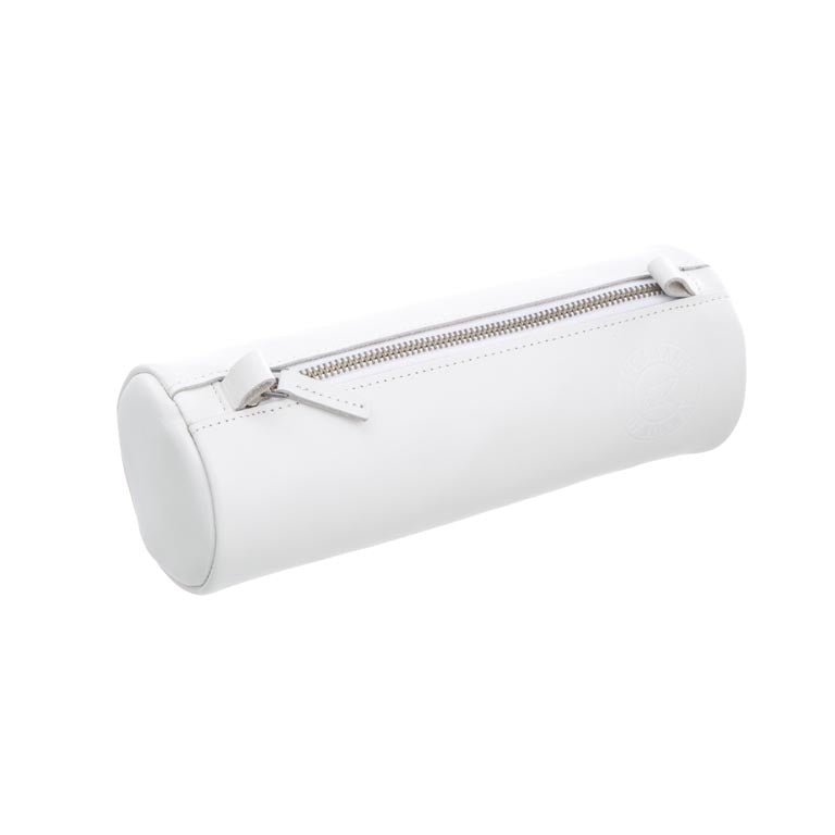 Beckmann Leder Schlamperetui, leer – weiss