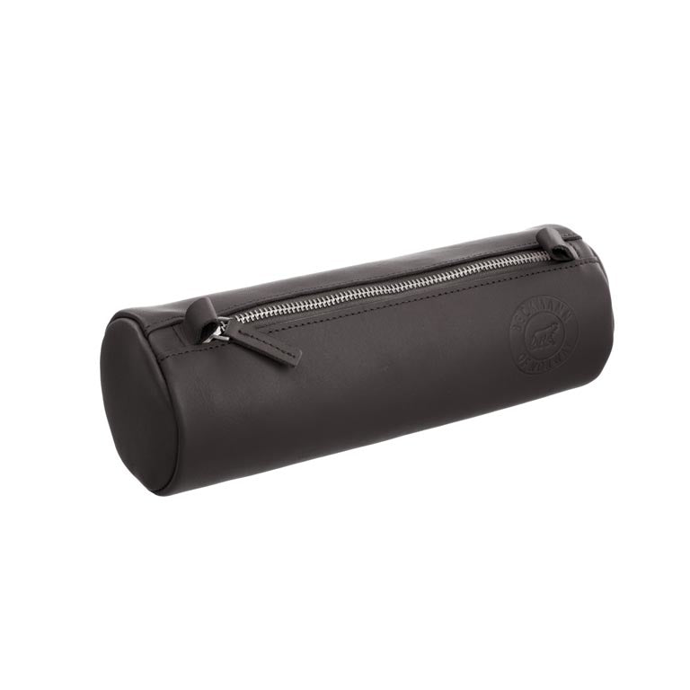 Beckmann Schlamperetui, leer – braun – Leder