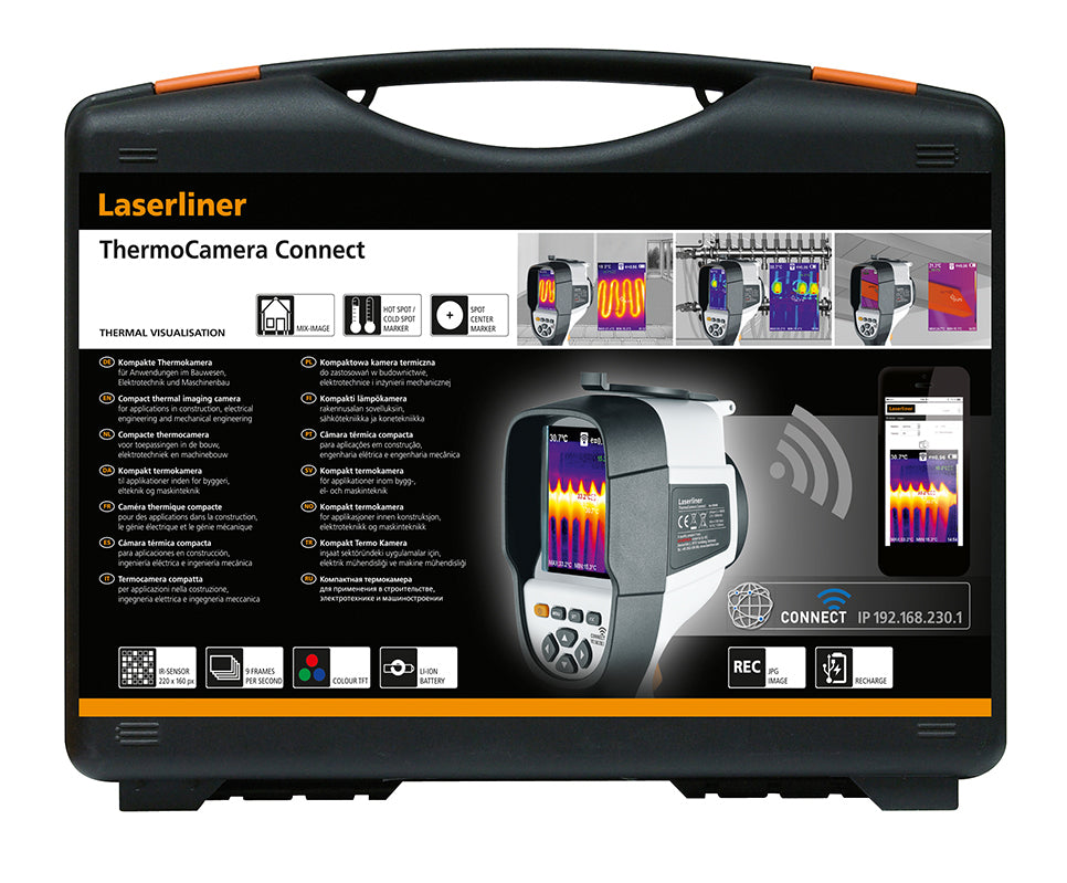 Laserliner ThermoCamera Connect Wärmebildkamera – -20 bis +350 °C
