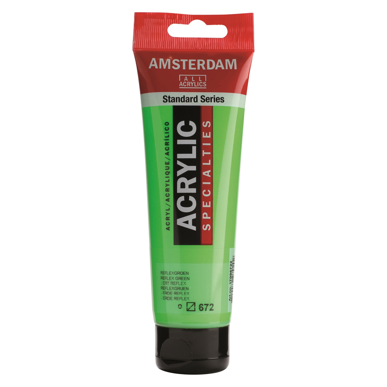 Royal Talens Amsterdam – Acrylic Standard – Acrylfarbe – Reflexgrün, 120 ml