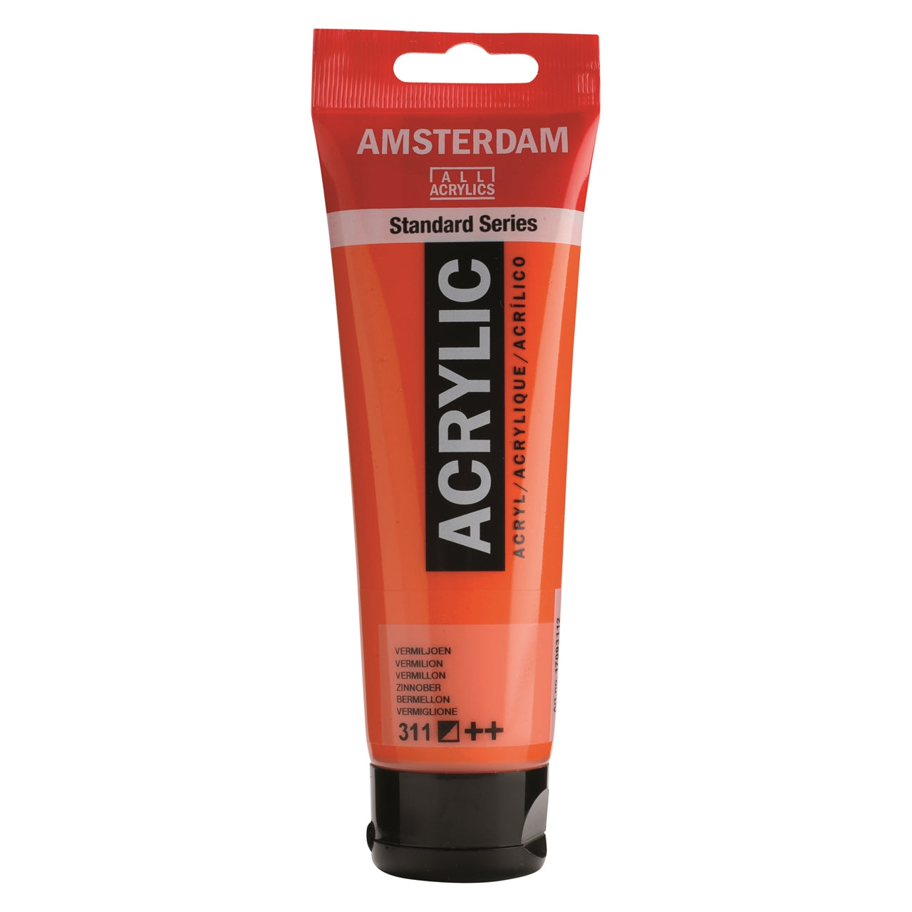 Royal Talens Amsterdam – Acrylic Standard – Acrylfarbe – Zinnober, 120 ml