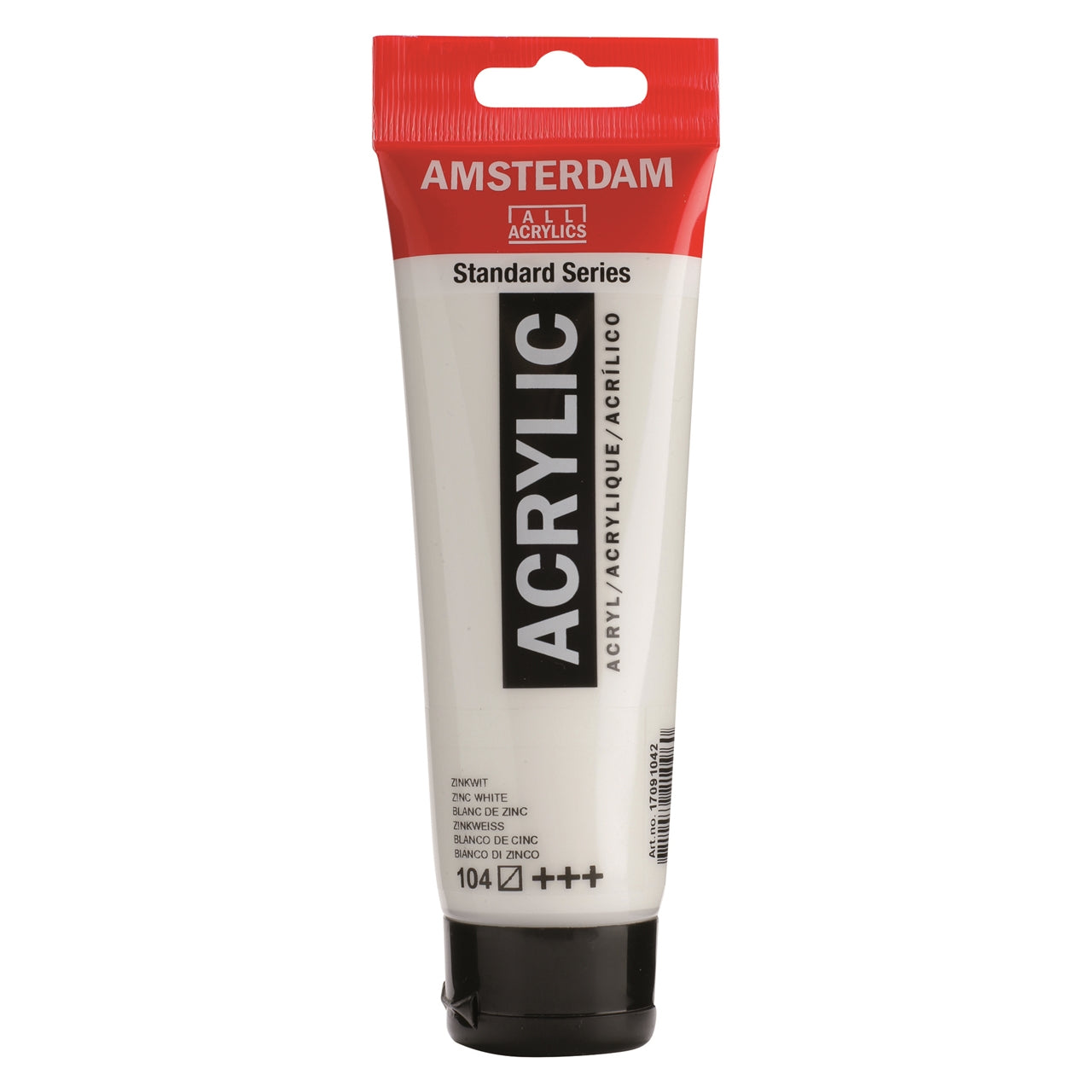 Royal Talens Amsterdam – Acryl Standard – Acrylfarbe – Zinkweiss, 120 ml