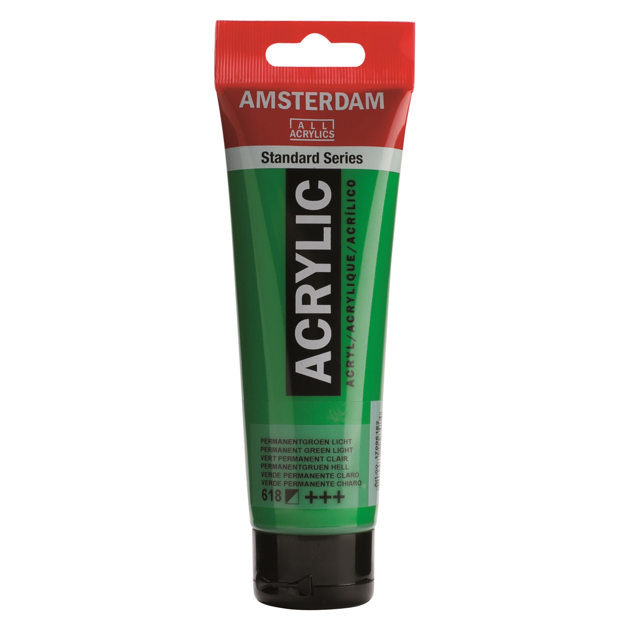Royal Talens Amsterdam – Acrylic Standard – Acrylfarbe – Hell Permanentgrün, 120 ml