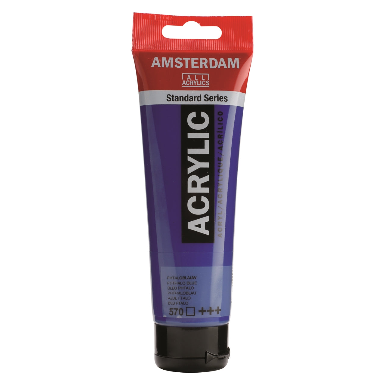 Royal Talens Amsterdam – Acryl Standard – Acrylfarbe – Phthaloblau, 120 ml