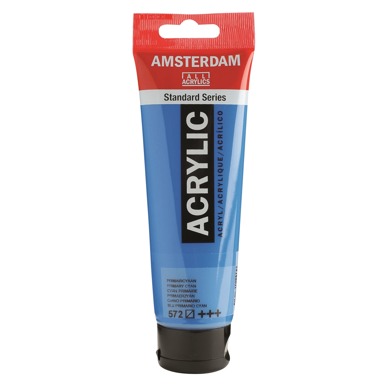 Royal Talens Amsterdam – Acrylic Standard – Acrylfarbe – Primärzyan, 120 ml