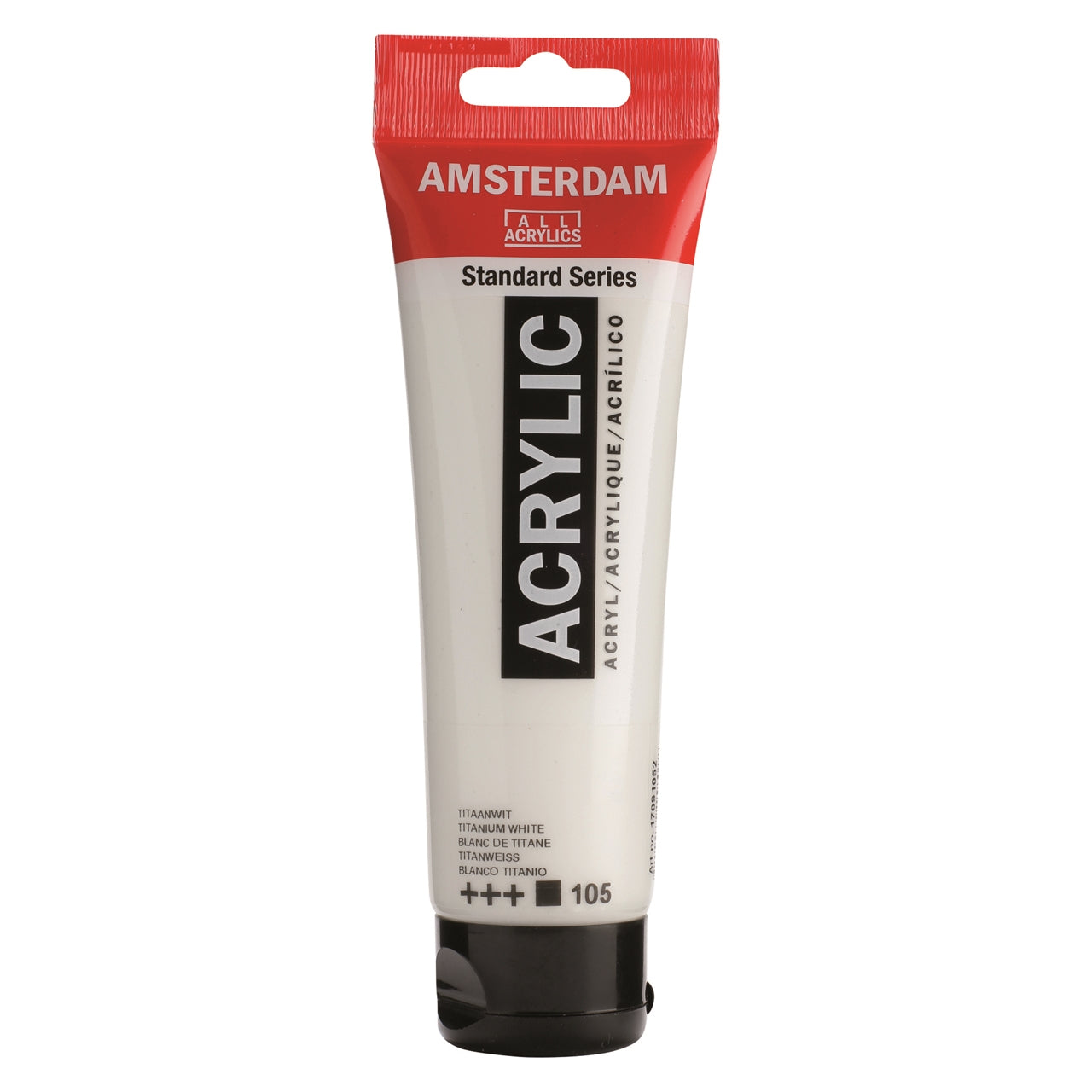 Royal Talens Amsterdam – Acrylic Standard – Acrylfarbe – Titanweiss, 120 ml