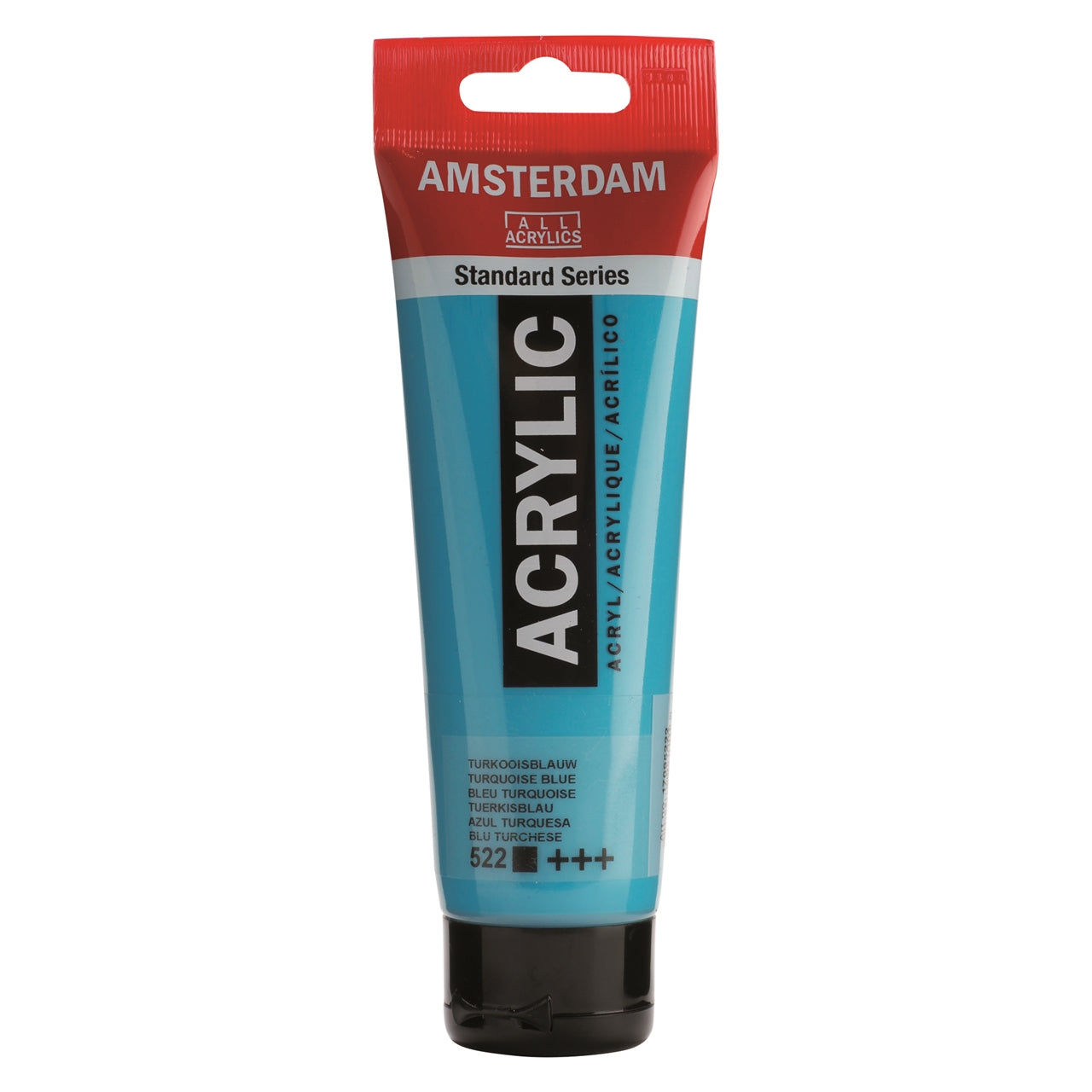 Royal Talens Amsterdam – Acryl Standard – Acrylfarbe – türkisblau, 120 ml