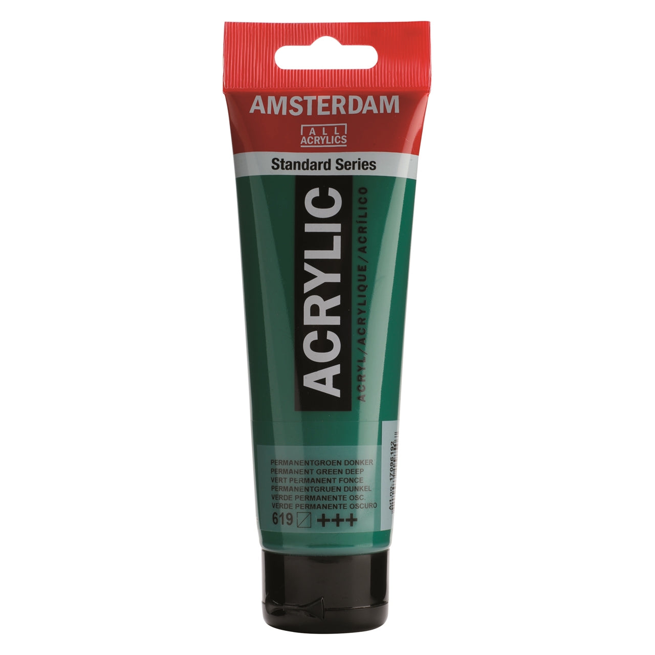 Royal Talens Amsterdam – Acrylic Standard – Acrylfarbe – Dunkel Permanentgrün, 120 ml