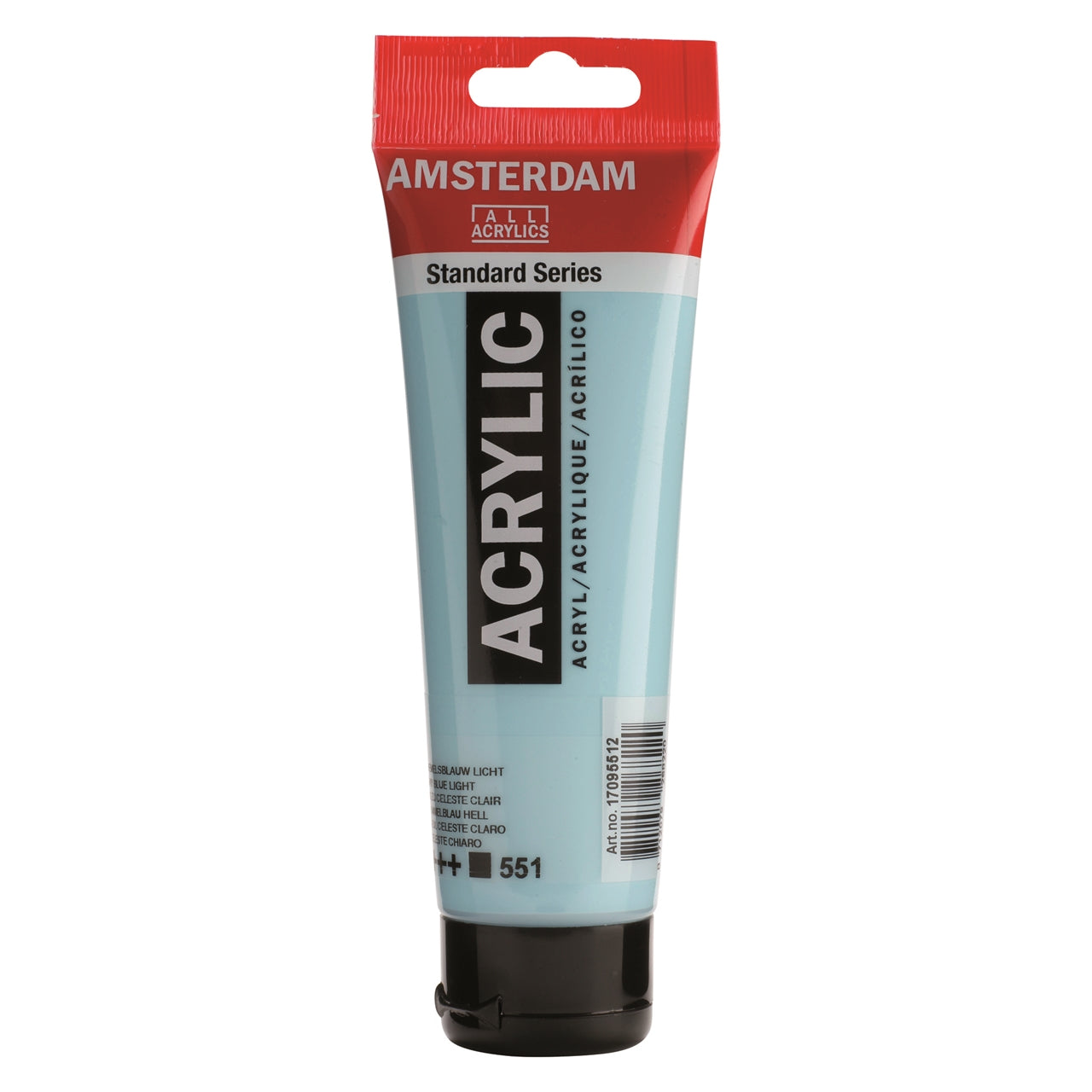 Royal Talens Amsterdam – Acrylic Standard – Acrylfarbe – Hellhimmelblau, 120 ml