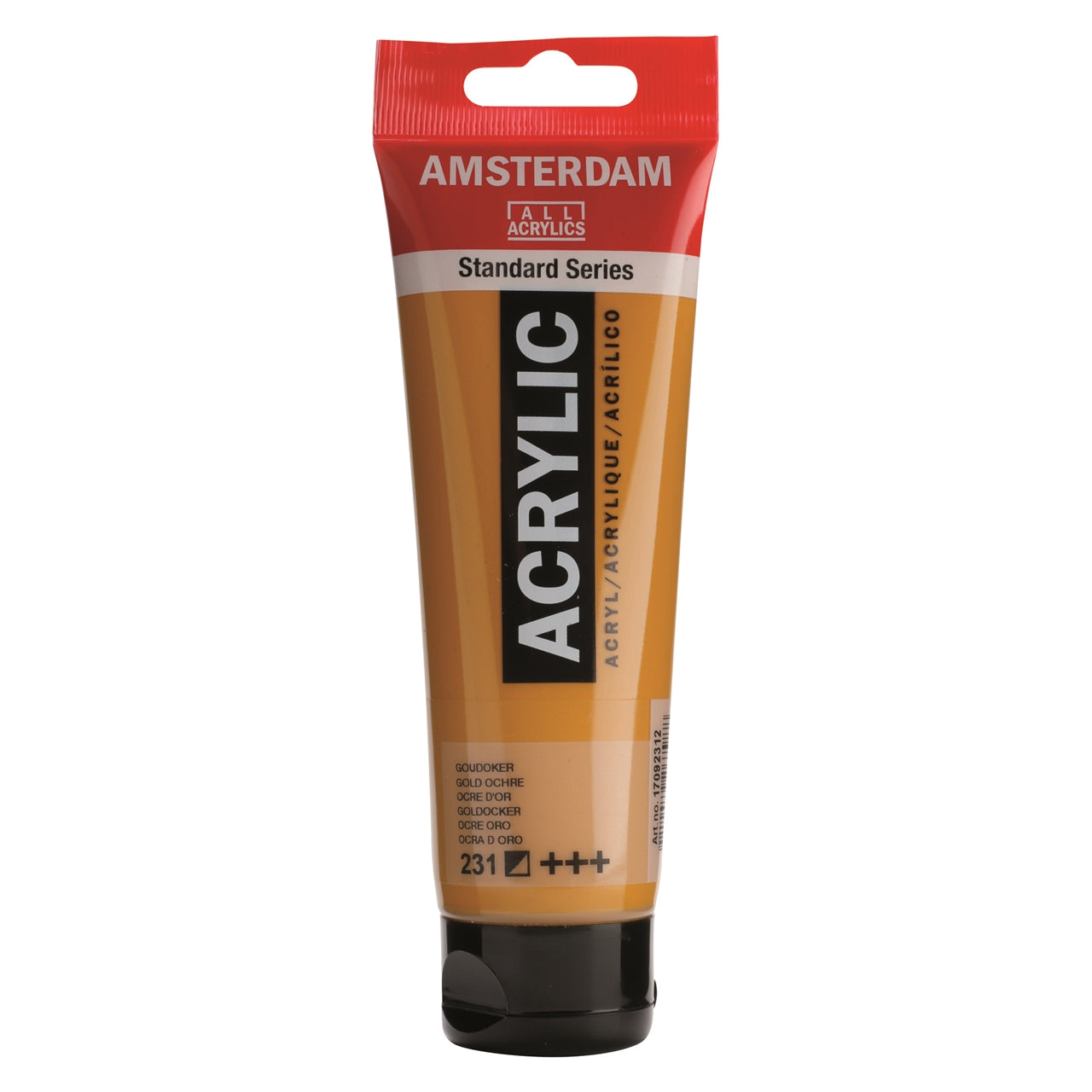 Royal Talens Amsterdam – Acrylic Standard – Acrylfarbe – Goldocker, 120 ml