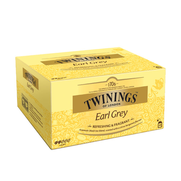 Twinings – Earl Grey Schwarztee – Teebeutel 50 Beutel